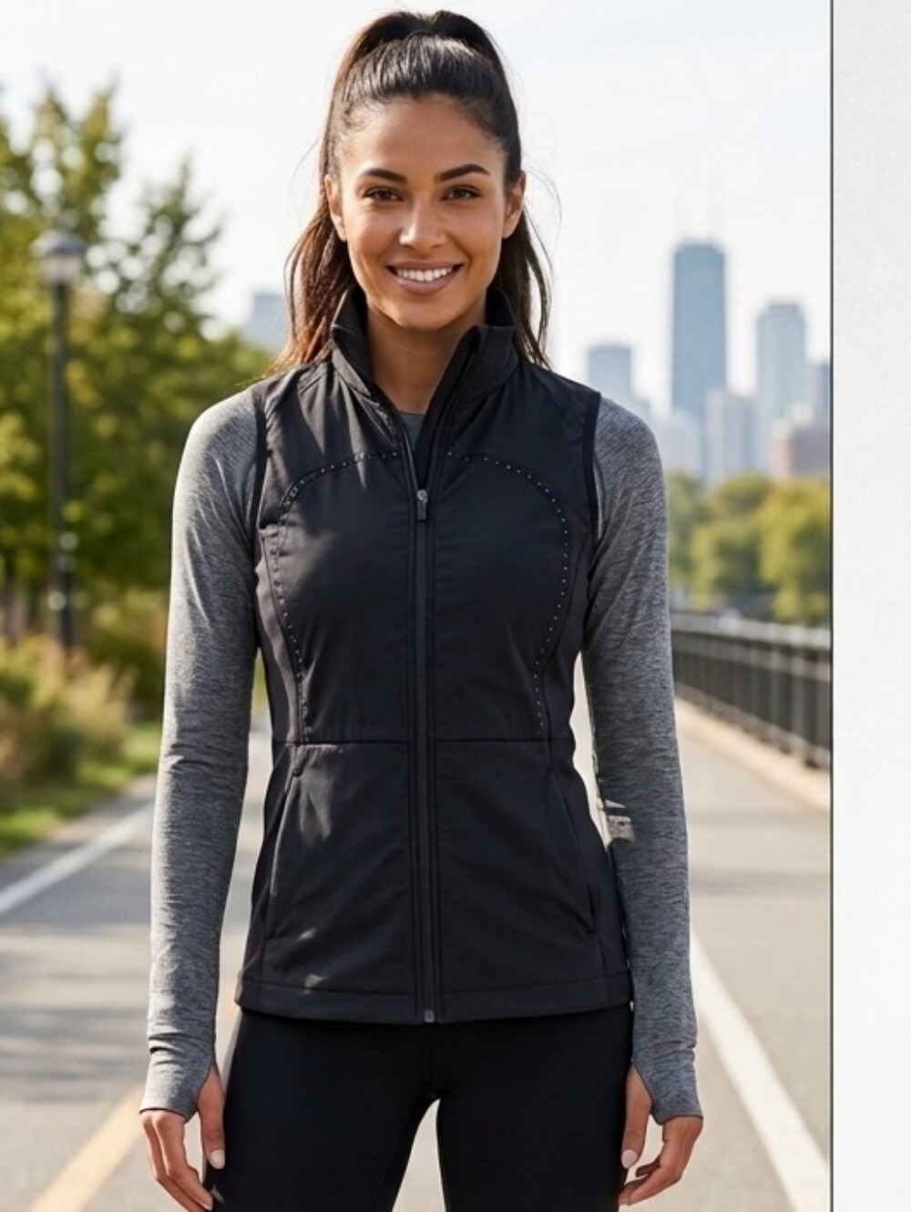 Lululemon Run For Cold Vest Size 8